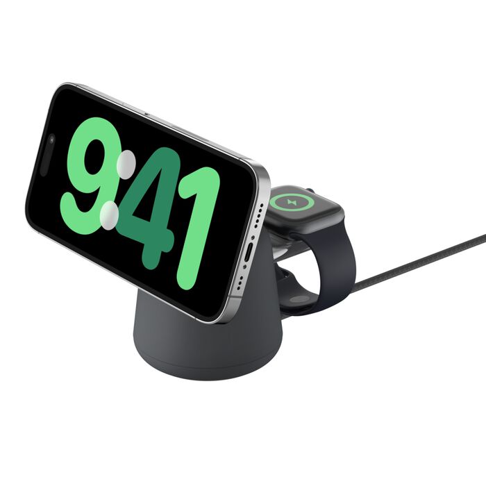 Belkin BoostCharge Pro 2-in-1 Wireless Charging Dock with Qi2 15W product image