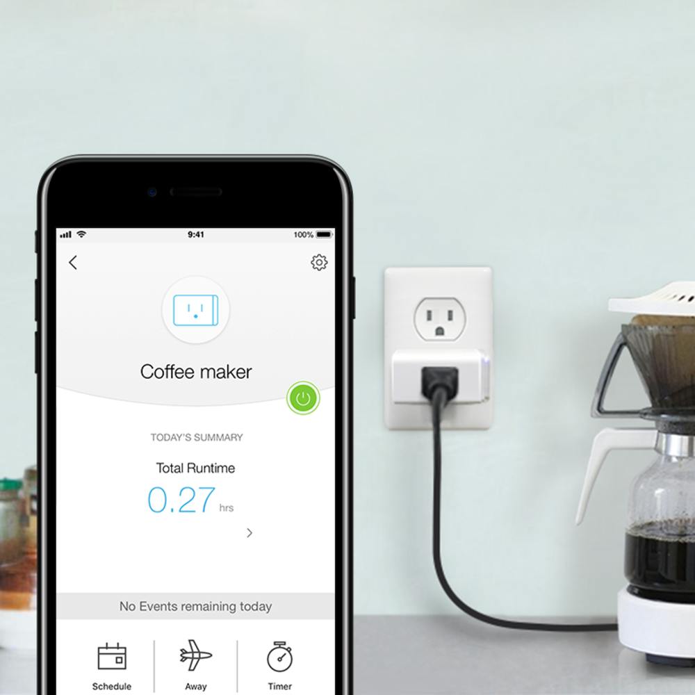 TP-Link Kasa Smart Wi-Fi Plug Mini HS105 product image